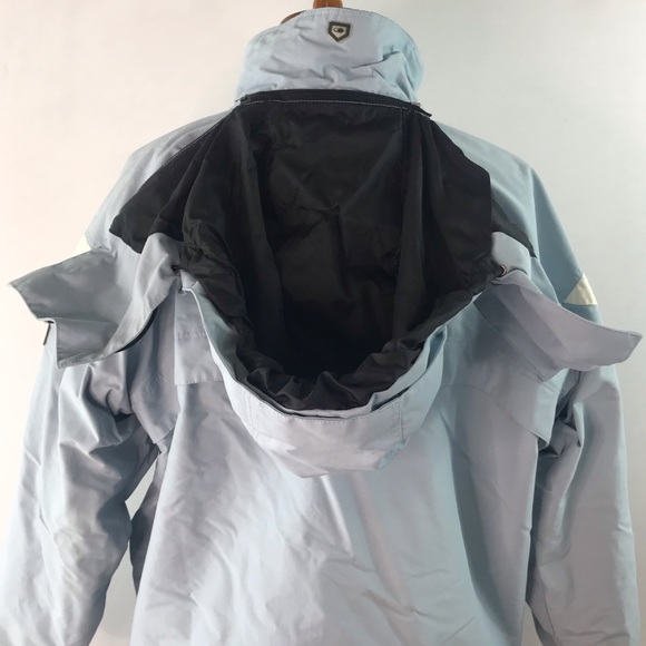 Bonfire Snowboarding Silver Series Light Blue Waterproof Jacket Size L - Picture 5 of 17